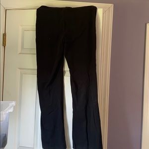 Black bootcut leggings